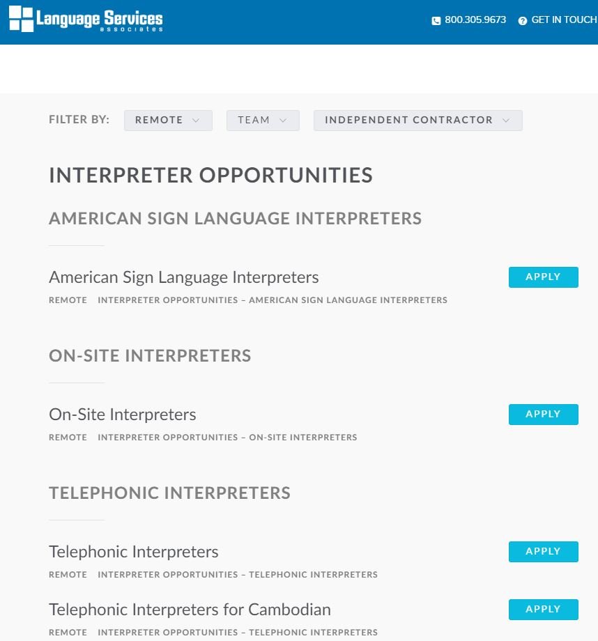 home based translation jobs language services associates