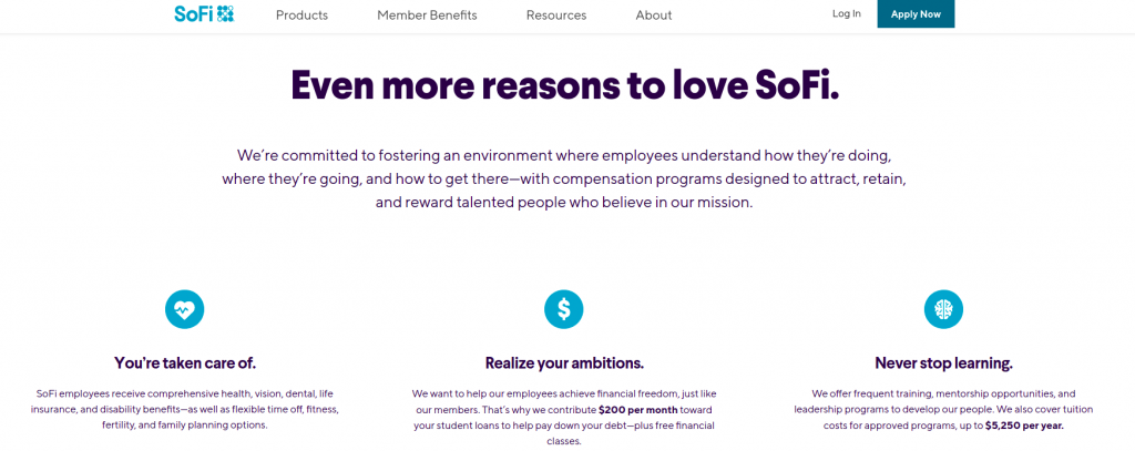 remote jobs in washington dc sofi benefits